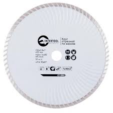 Диск алмазний Intertool - 230mm*16-18% плитка