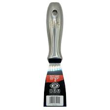 Однокомпонентний шпатель 50 mm з нержав сталі із ергоном формоюOLEJNIK