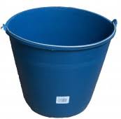 Відро Будівельне гумове 12л Синє Іспанія "WoffMann"