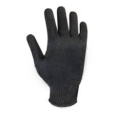 Рукавиці з ПВХ вкрап. трикот.10" Standart чорні (індив.пак) BLUETOOLS