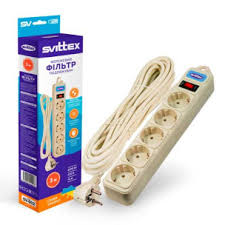 Мережевий фільтр Svittex SV-024+USB 3m