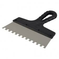 Шпатель для клею, зубчастий 6х6 350mm