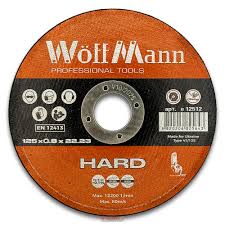 Диск відрізний по металу HARD 125х0,8х22,23мм "WoffMann" 10/50/500