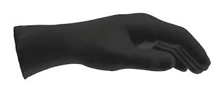 Рукавиці захисні одноразові нітрил. чорні без пудри рXL