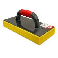 Терка з пластику 130x250 ABS Нідро-губка Жовта 330г
