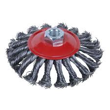 Щітка(ел.) для болгарки 115мм тарілка жорстка Sigma