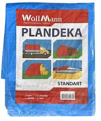 Тент "Синій 3×4м 45 GSM Blue color" ТМ "WoffMann PLANDEKA STANDART"