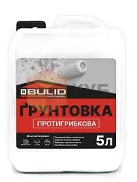 BULID Грунтовка глибокого проникнення ПРОТИГРИБКОВА 5л