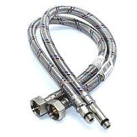 Шланг для змішувачів нейлоновий антикорозійний SmartFlex M10 050см (пара)