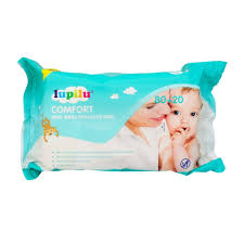 Lupiiu Вологі серветки Comfort 80+20шт.