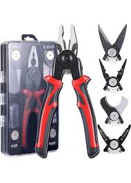 Багатофункціональні пласкогубці 5-в-1 зі змінними головками