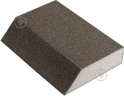 Кутовий брусок шліфувальний 125х65х25мм зерно 120