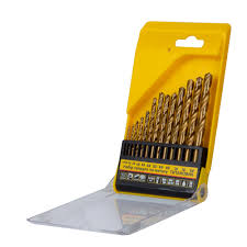 Свердло по металу набір HSS-TIN (13шт)2,0-8,0мм(пласт.кейс)
