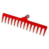 Граблі садові металеві 14 зубів «WoffMann professional tools»