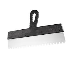 Шпатель для клею, зубчастий 6х6 200mm