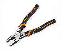 Пасатижі універс зі знімачами ізоляції 225мм/48