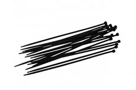 Хомут нейлоновий 4*200 чорний б/с (п 100 шт.)"WoffMann"