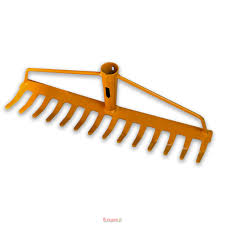 Граблі садові металеві PRO 14 зубів «WoffMann professional tools»