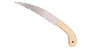 Нажівка садова VOREL з дерев'яною ручкою L=250мм