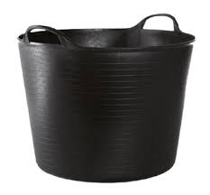 Відро Будівельне STRONG гумове 11л Чорне Іспанія "WoffMann"