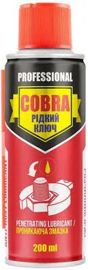 Рідкий ключ ANTI-RUST LUBRICANT COBRA 200ml