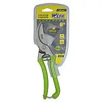 Секатор садовий кований 200мм обгумовані ручки WERK